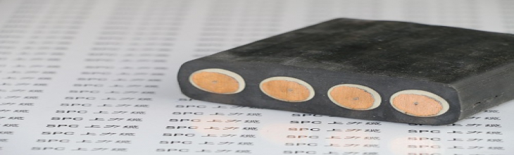 YCBG重型扁電纜鋼絲加強(qiáng)型  SPCFLAT-RUBBER-CFG雙鋼絲重型扁電纜