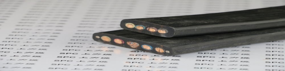 YZBPG鋼絲加強屏蔽中型扁電纜  SPCFLAT-RUBBER-ZCFG中型屏蔽扁電纜鋼絲加強型